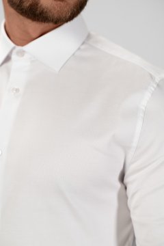 Pánská košile BANDI, model SLIM CLEMENTIO Bianco